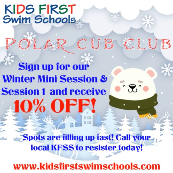 Winter Mini Sessions at Kids First Swim Schools icon
